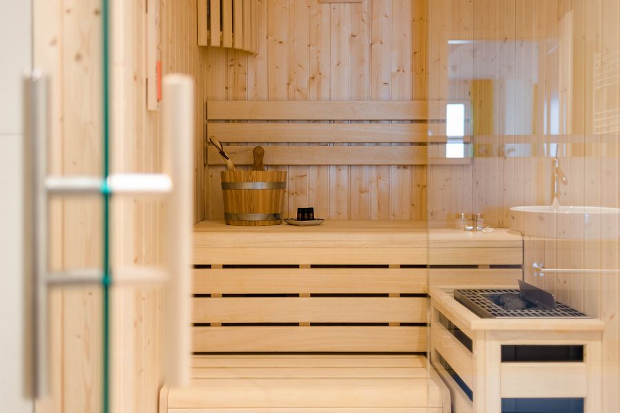 Bathroom with sauna, Beachhouse