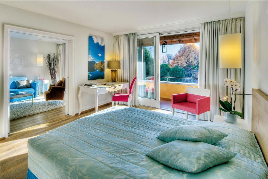 Die Suite des Giardino Ascona Hotels