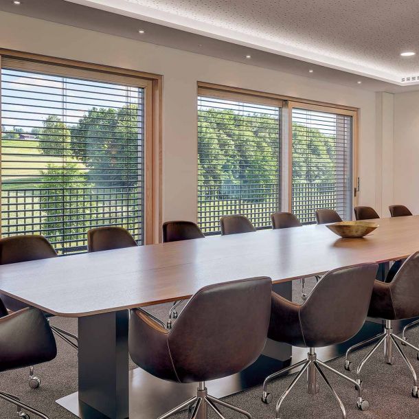 meeting room with a large table