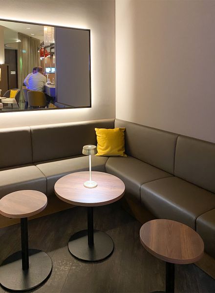 Hotelrestaurante in modernen Design