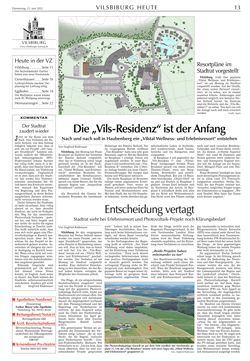 Zeitungsbericht Vilsbiburg heute