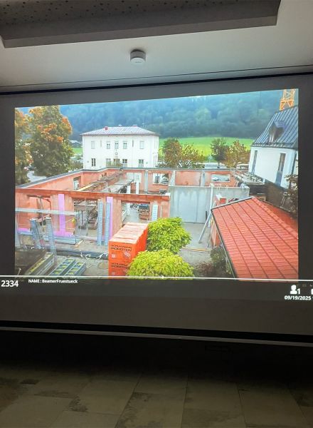 Baustellenvideo im Zeitraffer mit erkennbaren Baufortschritten von Appia