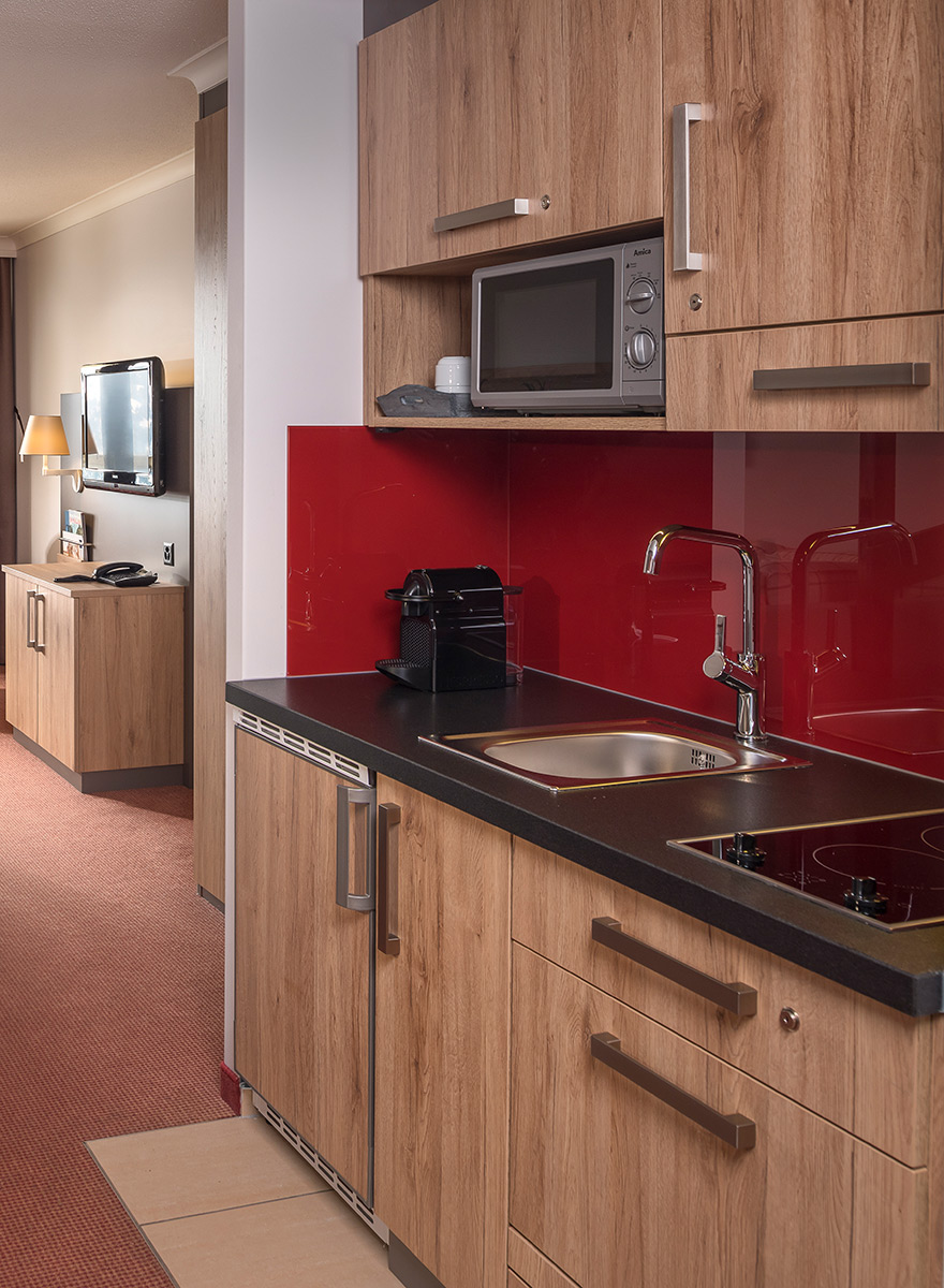 K&uuml;chenzeile im Dorint Hotel