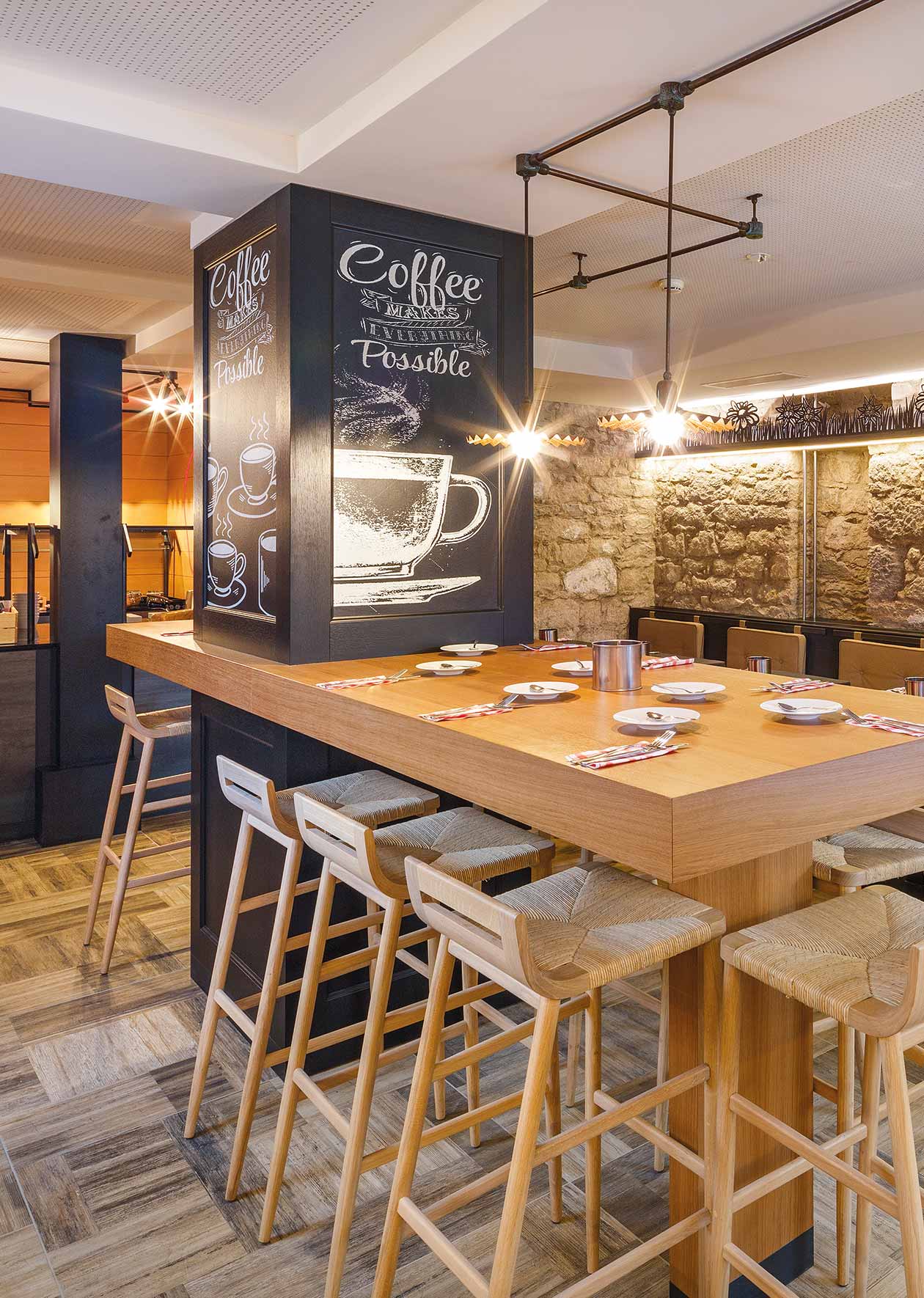 Caffeteria des Swiss Night Hotels