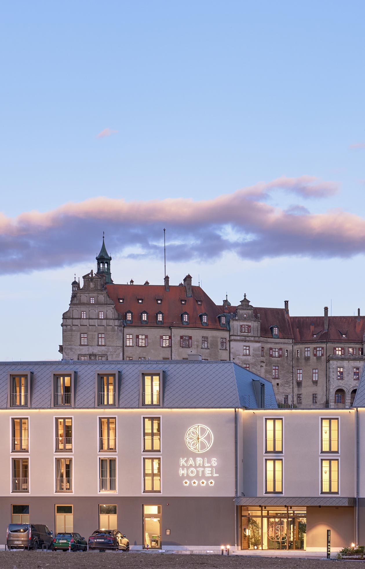 Aussenansicht Hotel am Schloss