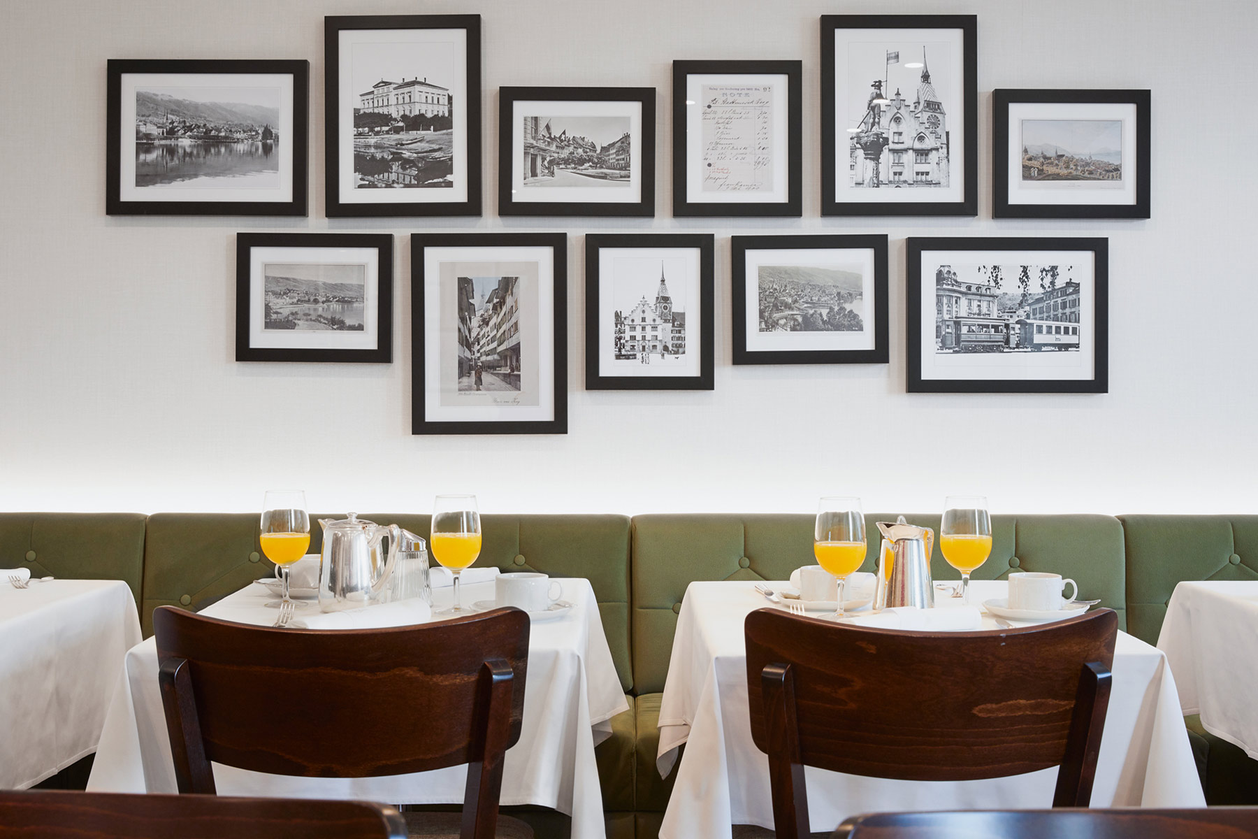 Fruehstuecksraum Hotel Loewen am See