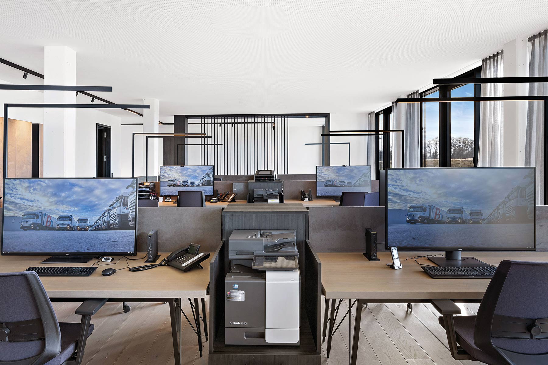 Mitarbeiterbuero des Office in St. Marienkirchen