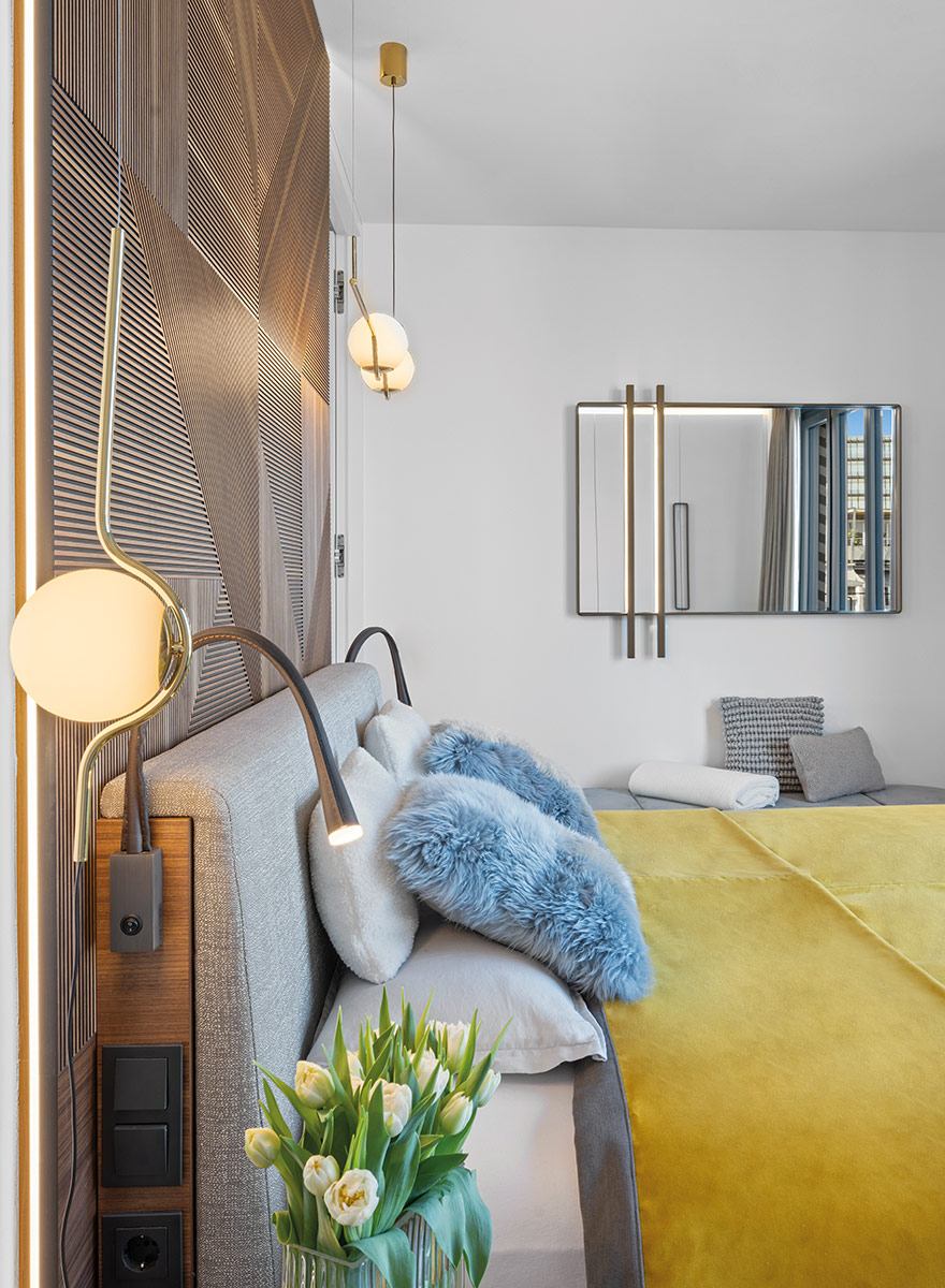 Schlafzimmer zum Wohlfühlen in der Villa