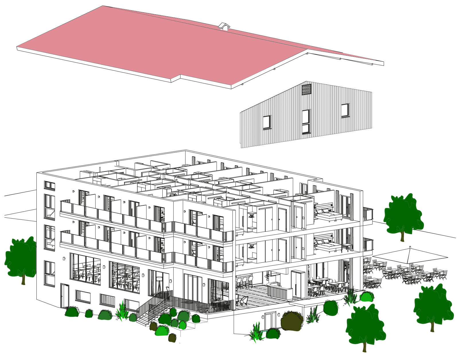 Hotelbau aus einer Hand. Von der Genehmigung bis zur Einrichtung.
