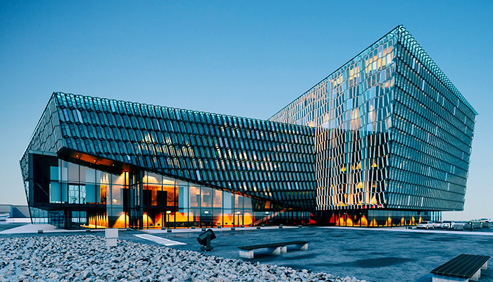 a hotel building