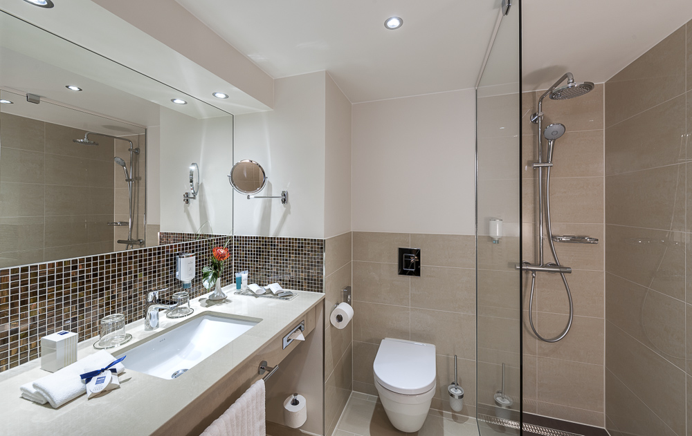 Badezimmer im Dorint Hotel