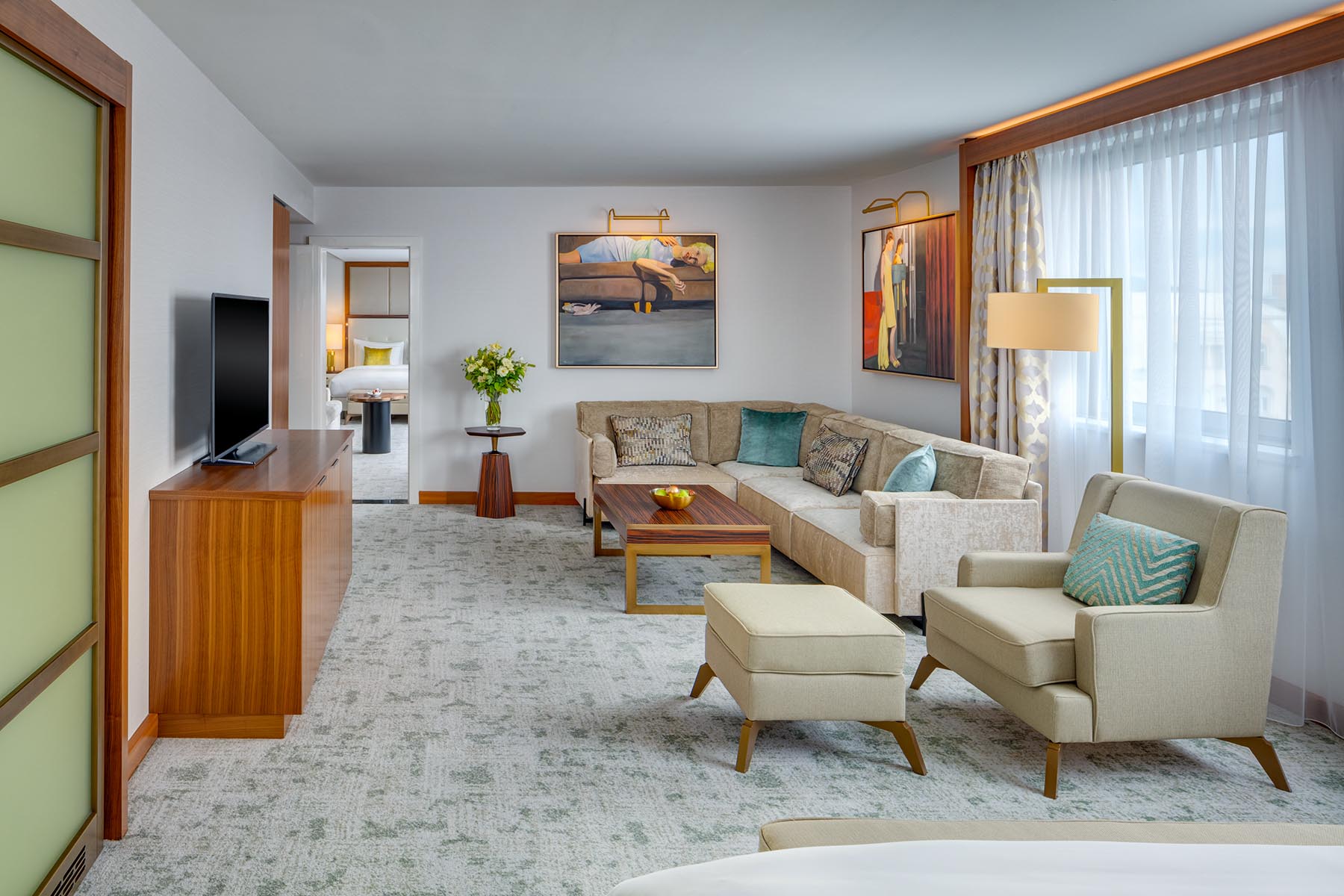 Executive Suite im Kempinski Hotel Corvinus