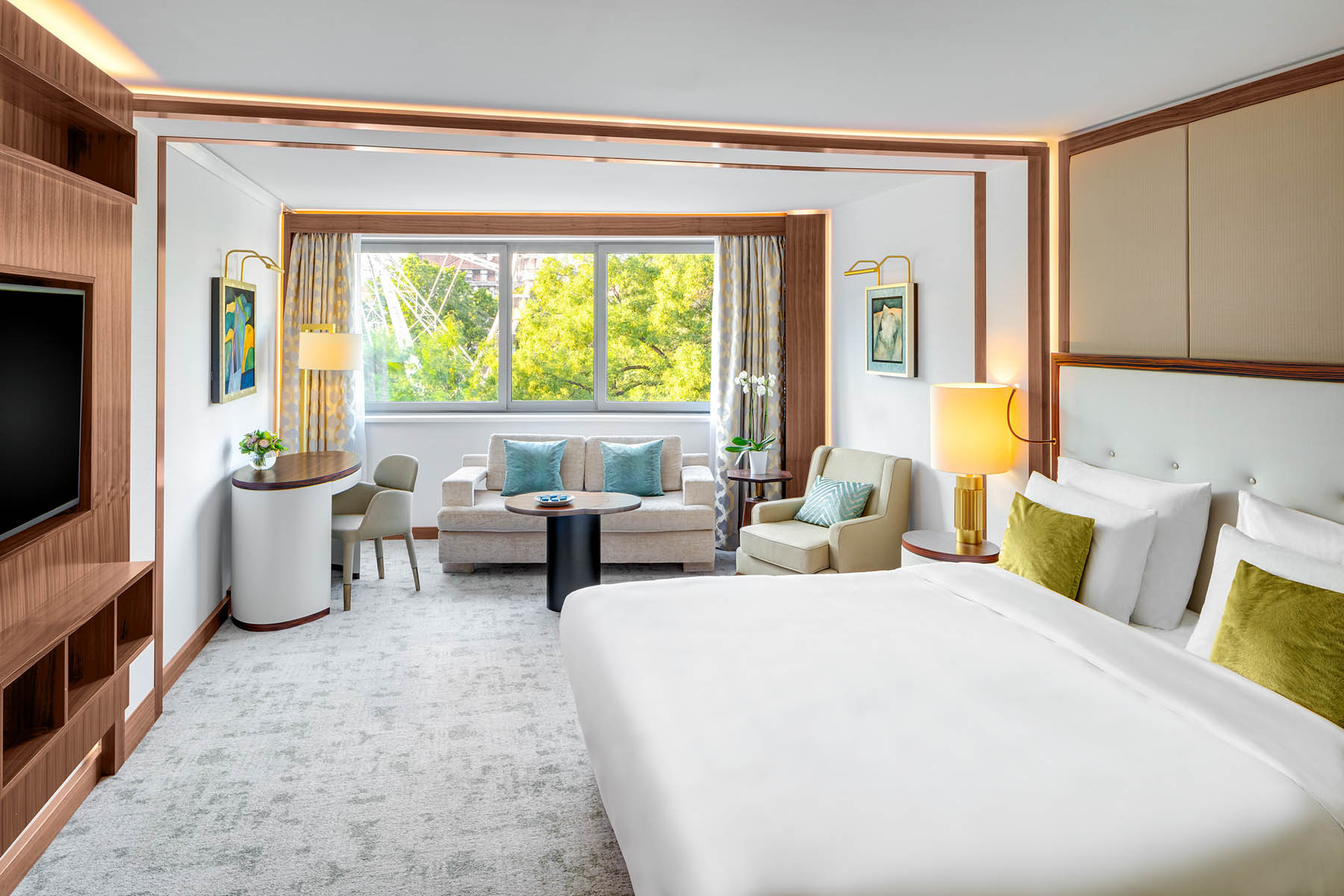 Kempinski Junior Suite mit Parkblick