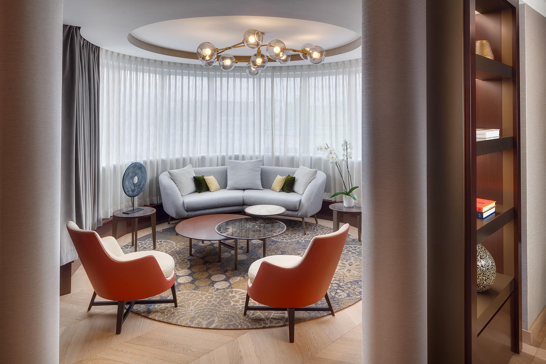 Pr&auml;sidentensuite im Luxuhotel Kempinski Corvinus