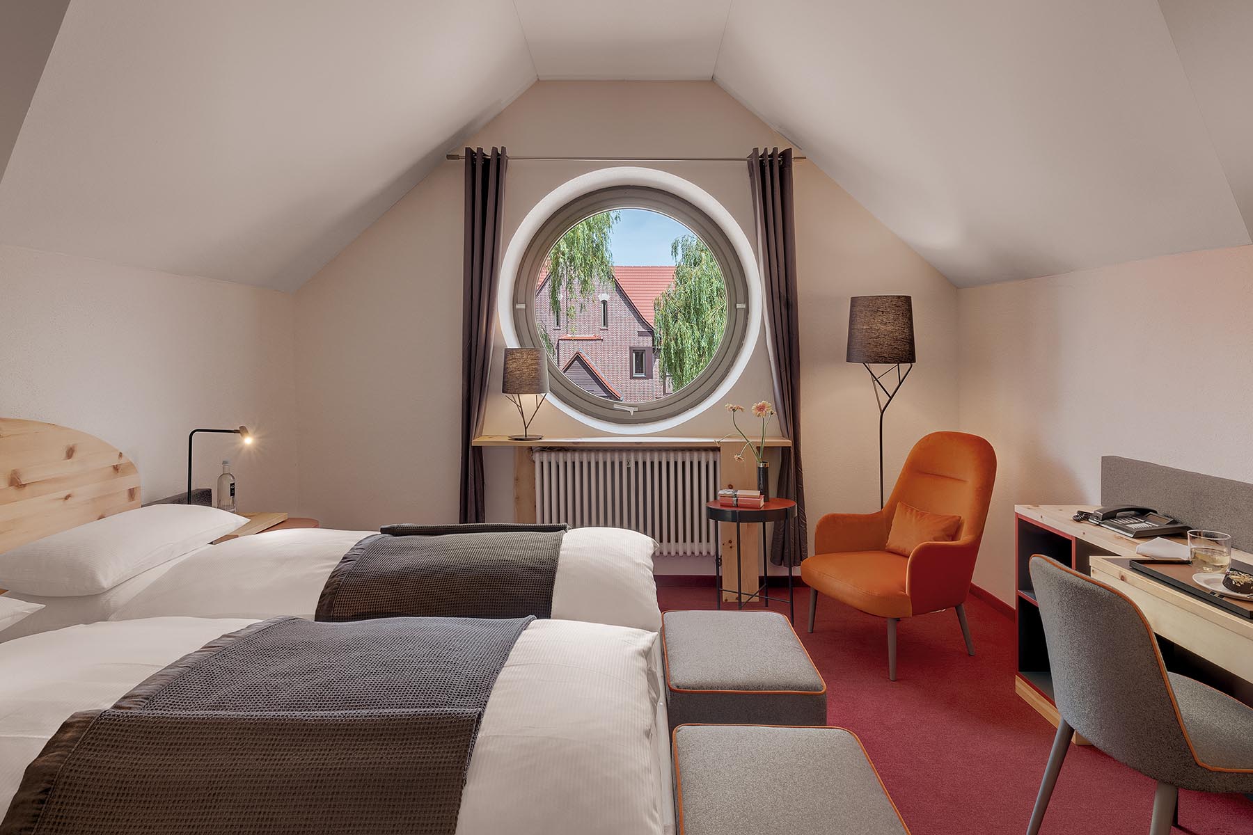 Hotelzimmer Einrichtung im Landgut Nedlitz Potsdam