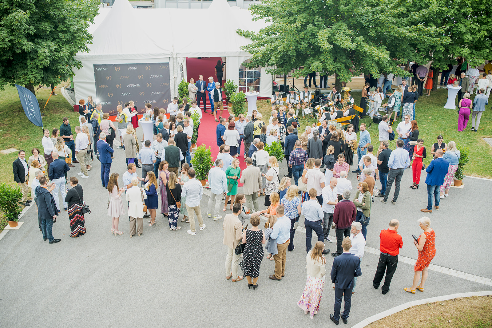 Empfang beim Appia-Firmenjubiläum