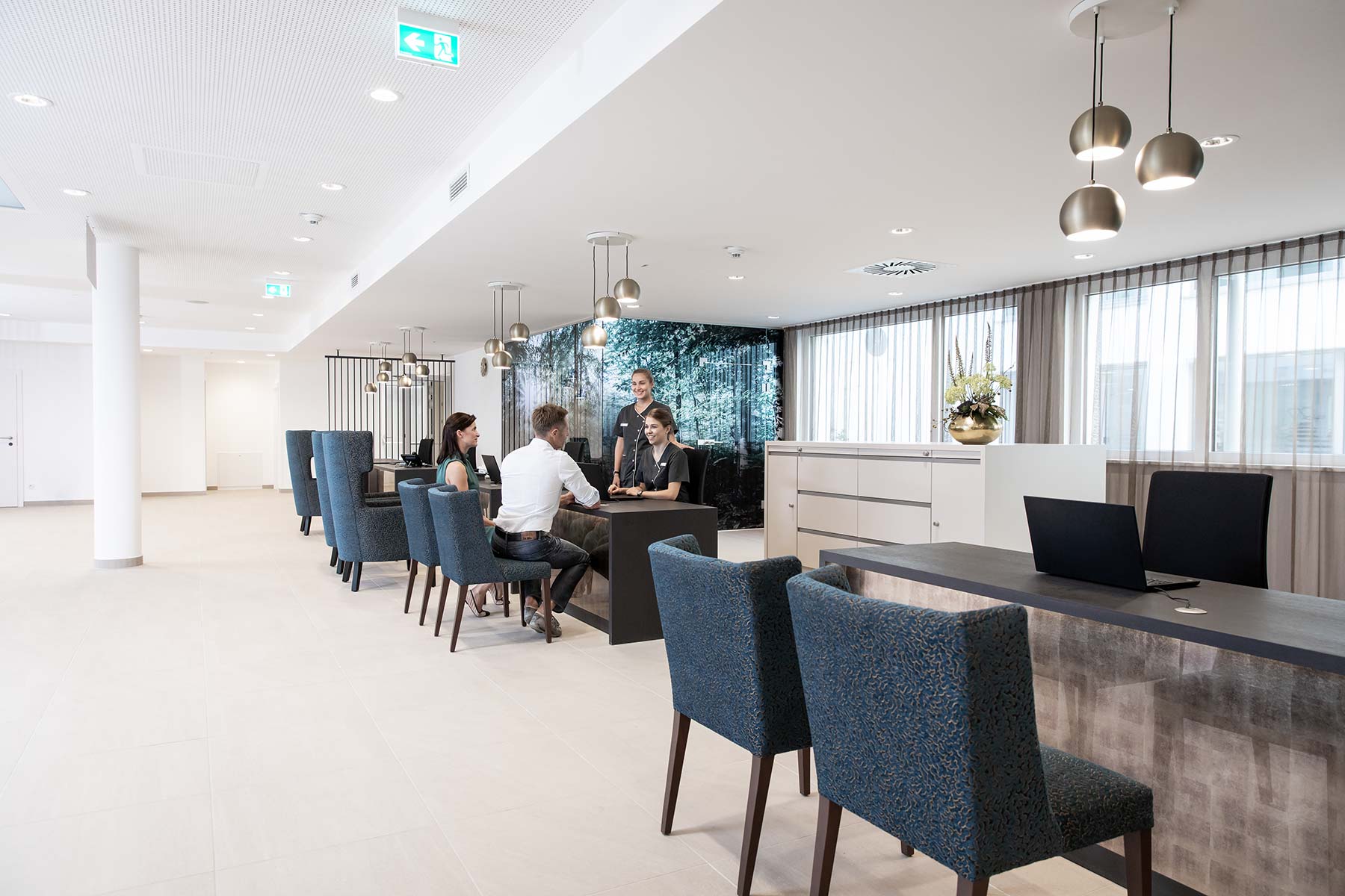 Repzeption im Nuhr Medical Center Senftenberg