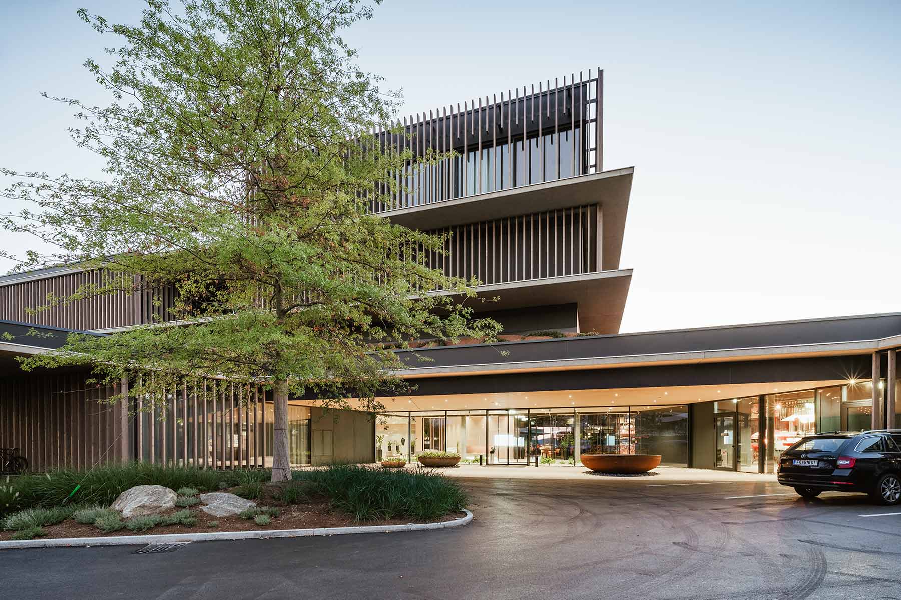 Loxone Campus Kollerschlag Einfahrt