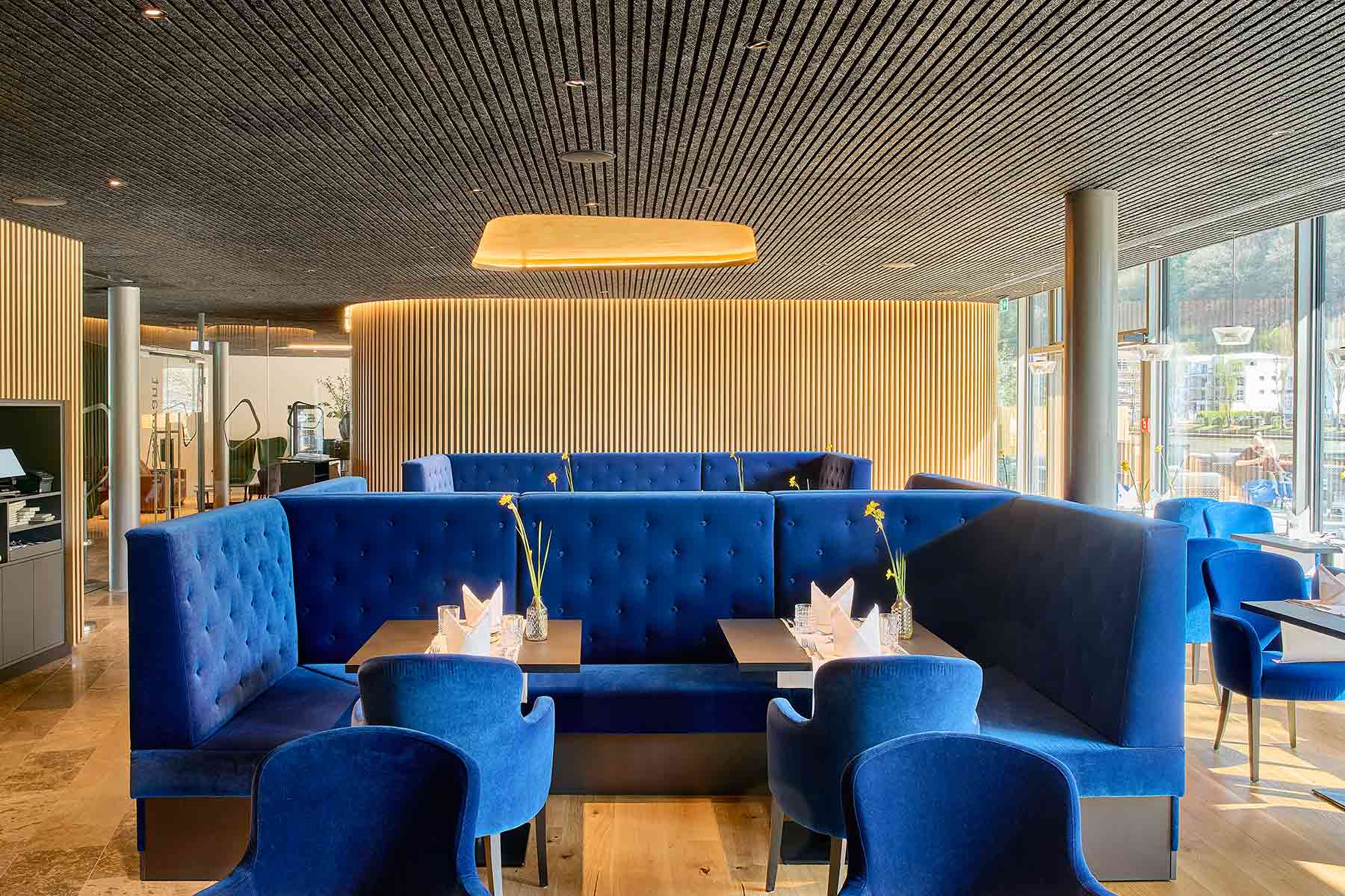 Bad Ems Thermenhotel Sitzgruppen Restaurantbereich