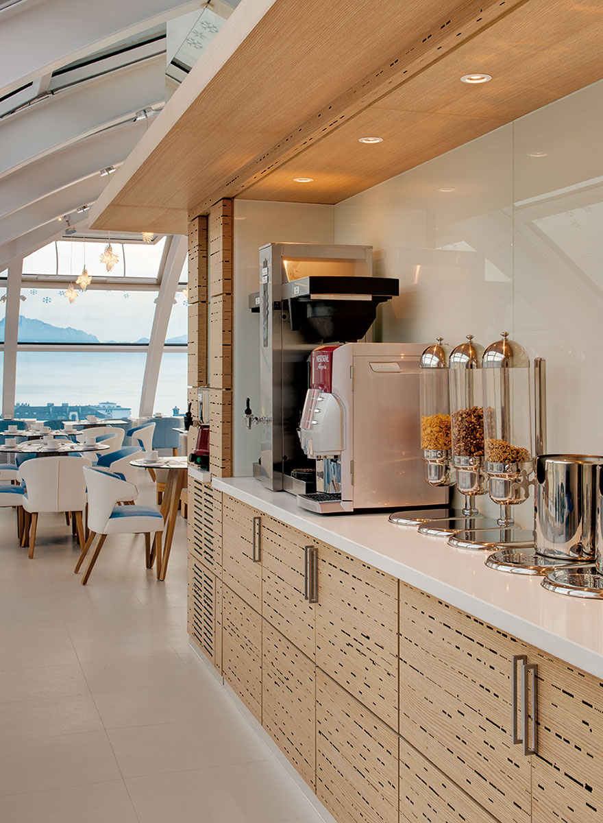 Fr&uuml;hst&uuml;cksbar im Hotel Agora Swiss Night Lausanne