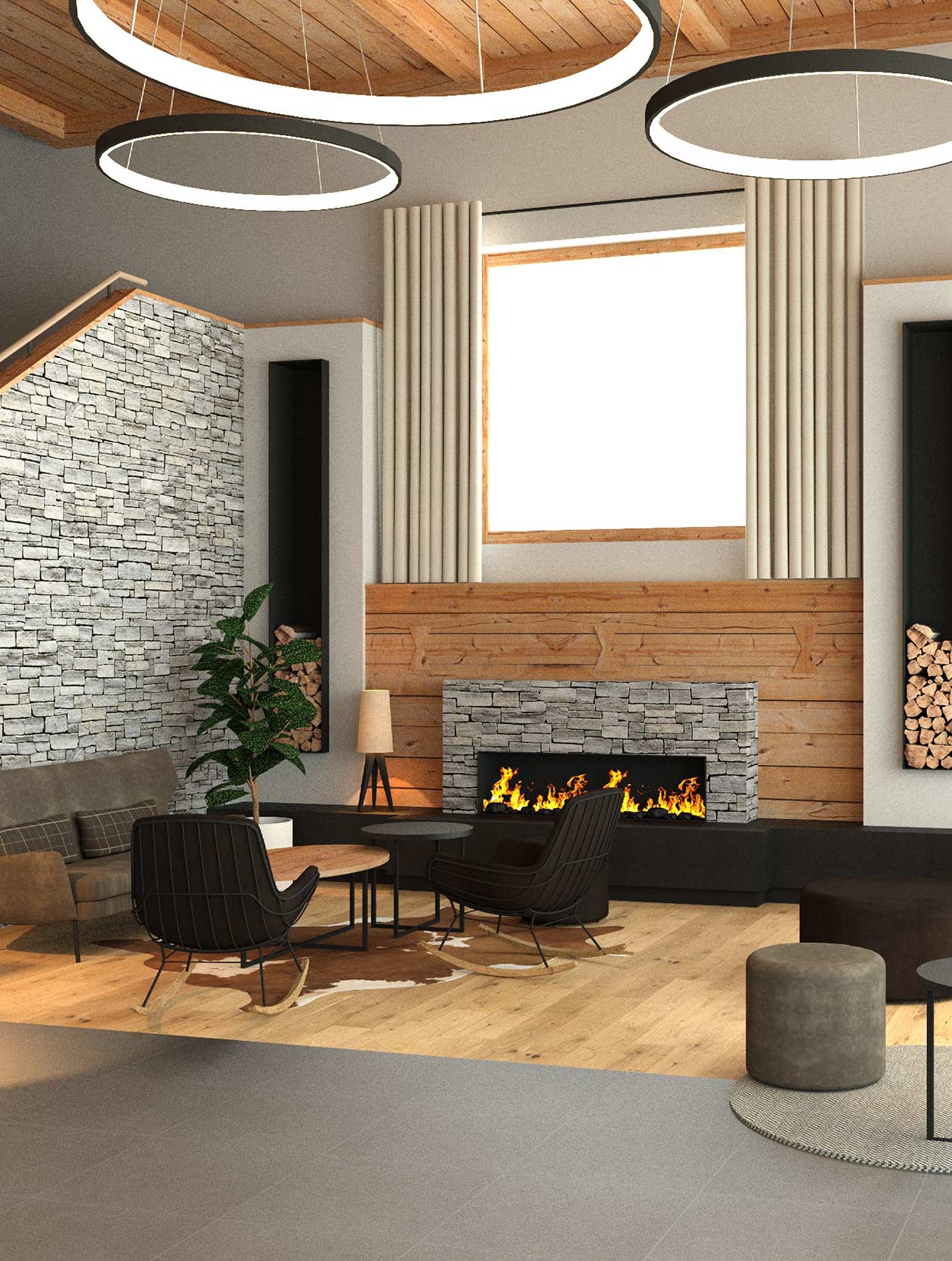 Galeriebild Lenzerheide Priva Alpin Lodge Lobby