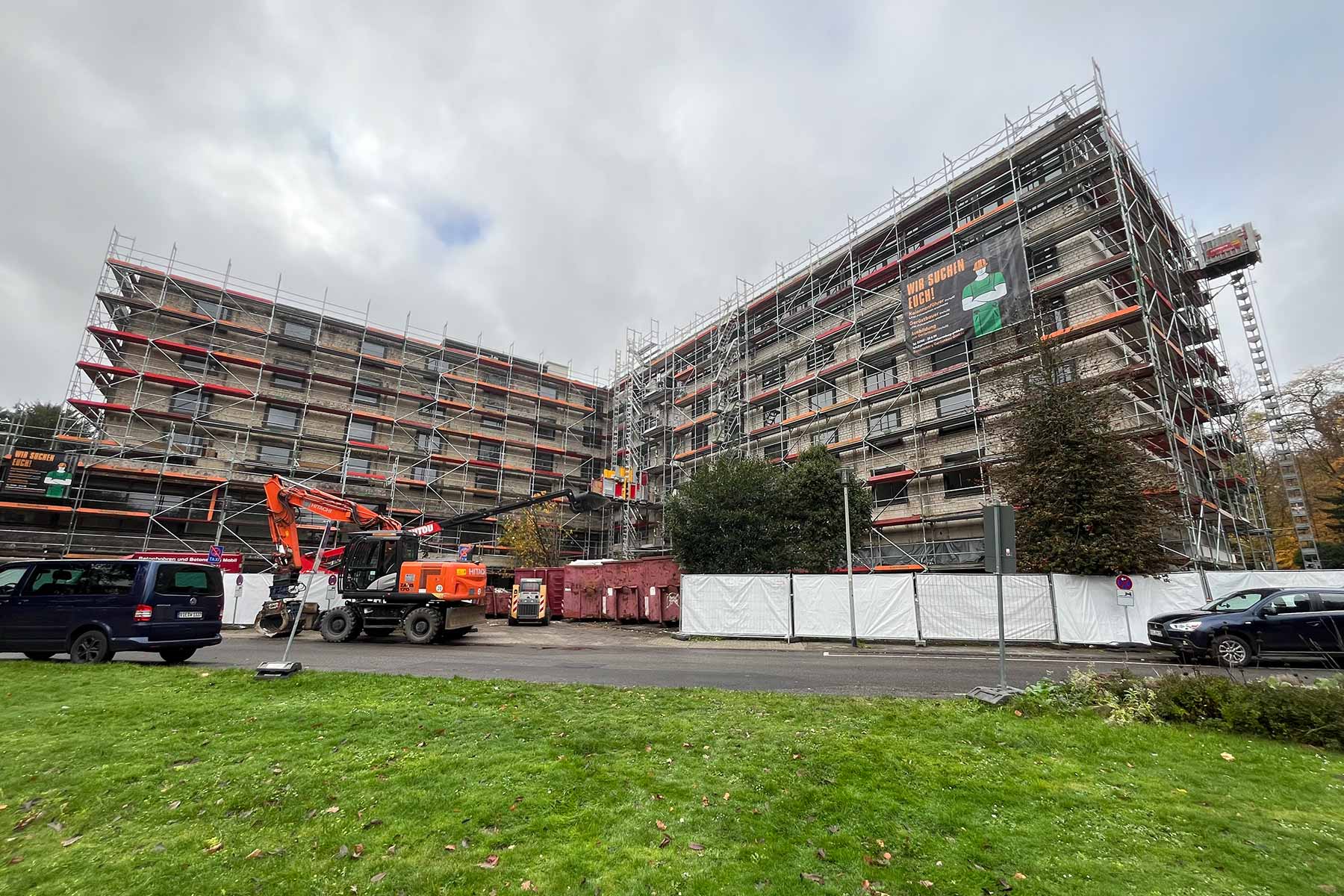 Mercure Parkhotel M&ouml;nchengladbach Hotelprojekt Baustelle