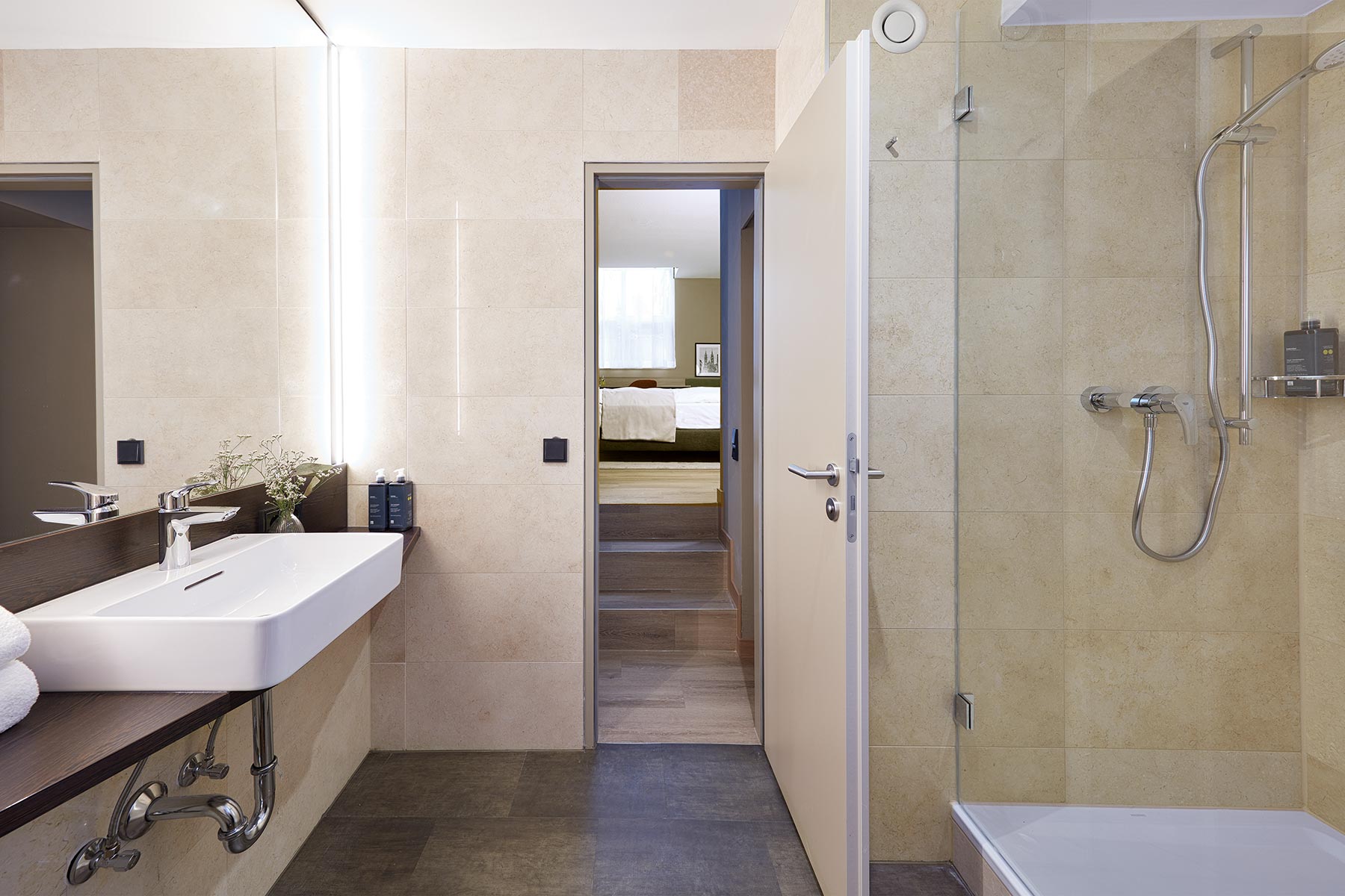 Hotelbad im Living Hotel N&uuml;rnberg