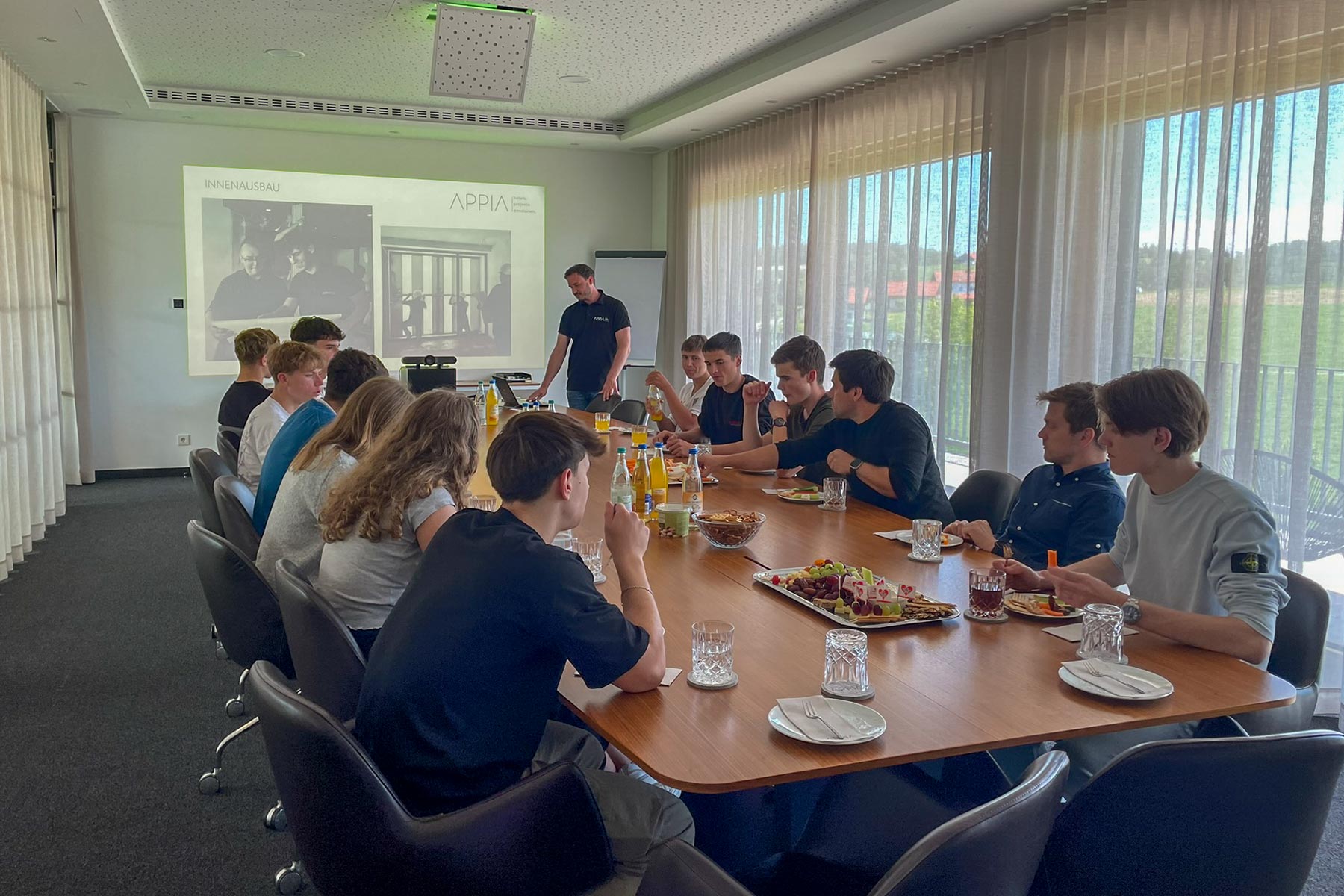 Unternehmensvorstellung f&uuml;r Sch&uuml;ler des Gymnasium Pfarrkirchen