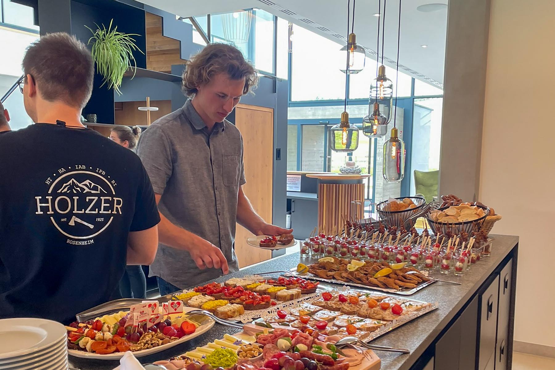 Get Together bei Appia mit Studenten der TH Rosenheim