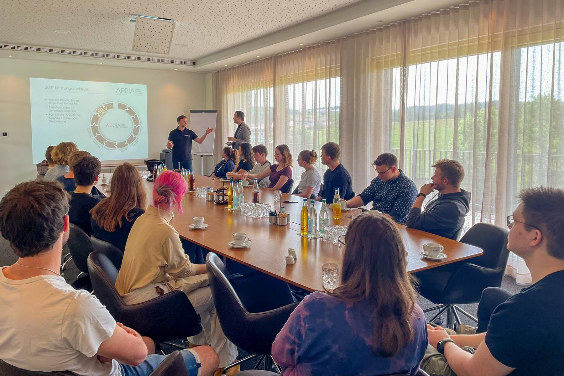 Vortrag &uuml;ber Projekte und Karriere bei Appia