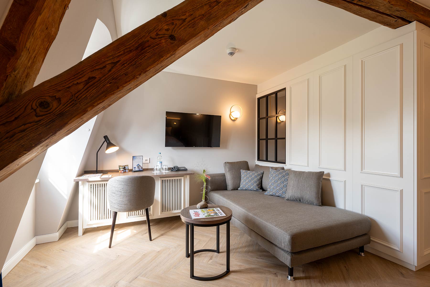 exklusiver Innenausbau im Hotel Schloss Lautrach