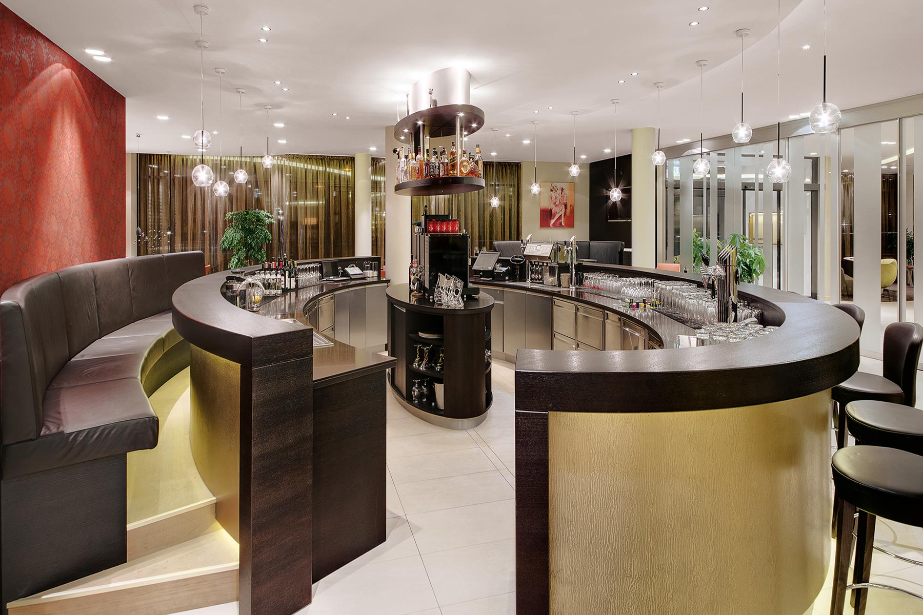 Baransicht im Hotel Kremstalerhof in Leonding