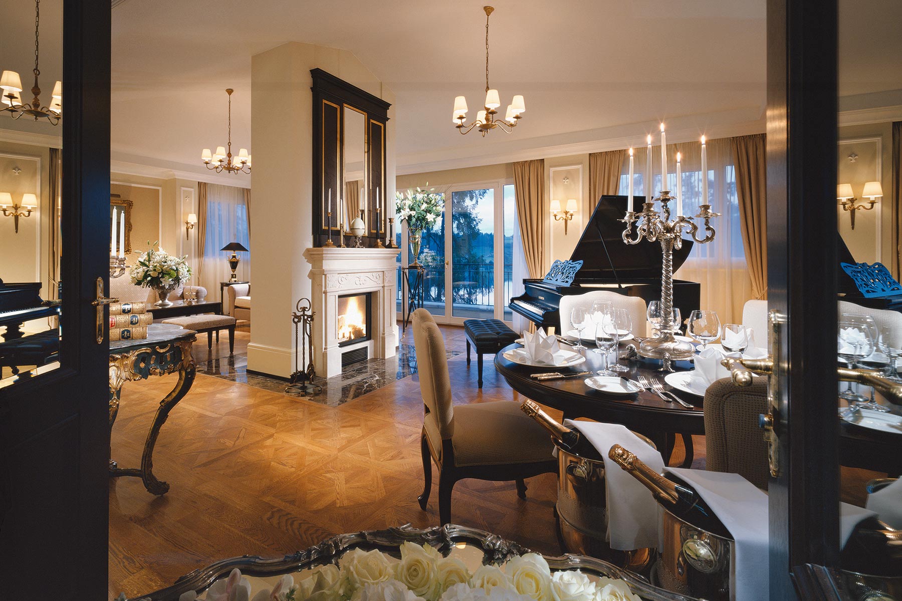 Mozart-Suite im Hotel Schloss Fuschl in Salzburg