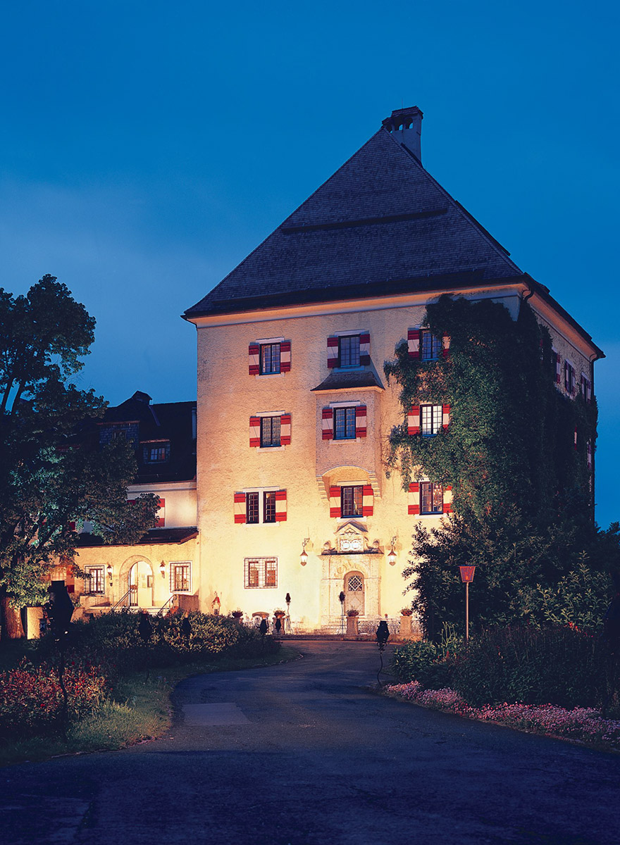 Turmansicht im Hotel Schloss Fuschl in Salzburg