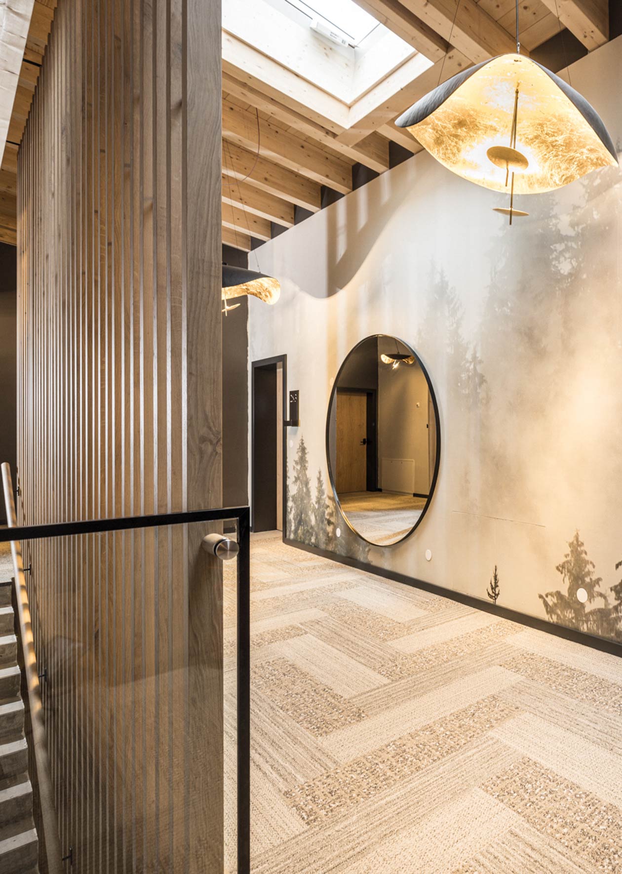 Waldtapete im Alpine Collection Wildsch&ouml;nau