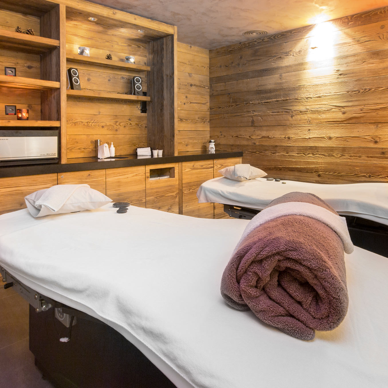 SPA-Wartebereich im Hotel Giardino Ascona