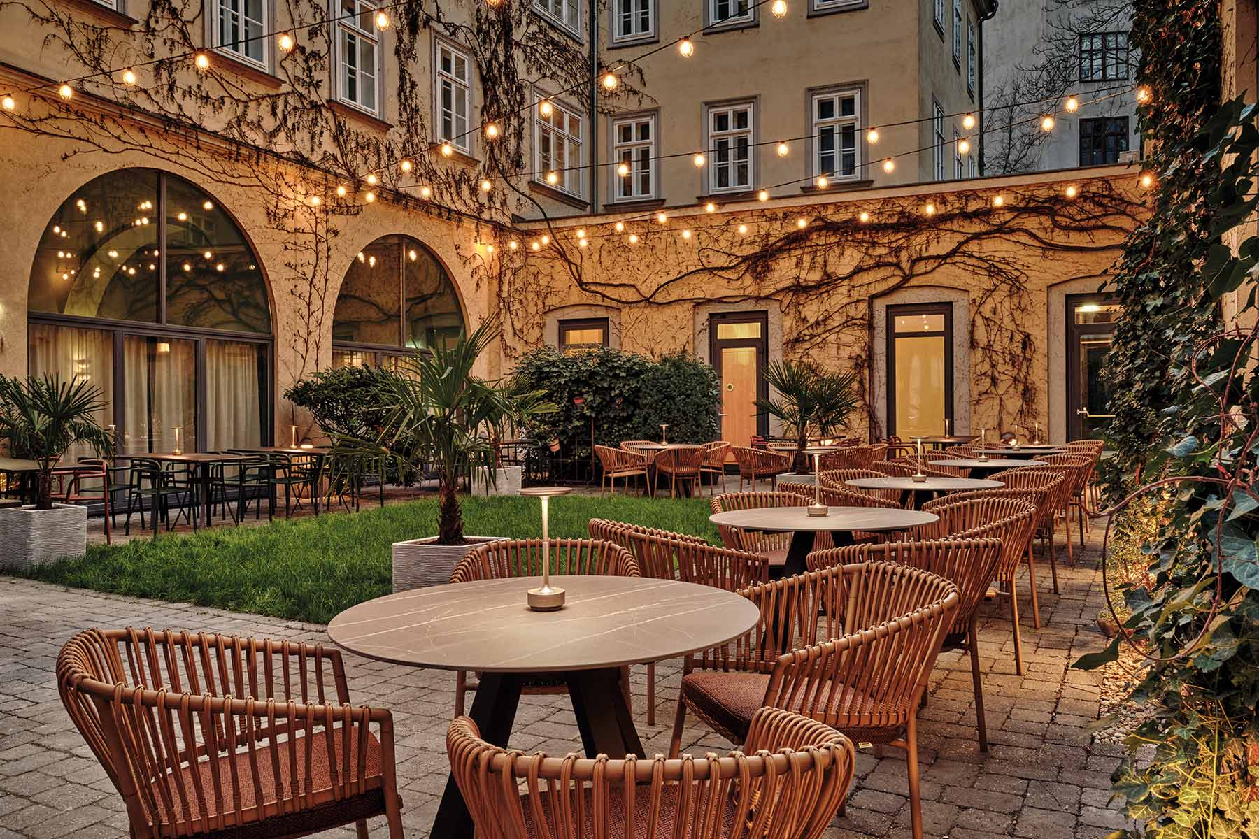 Wien Das Triest Radisoon Blu Hotel Außenbereich La Terazza