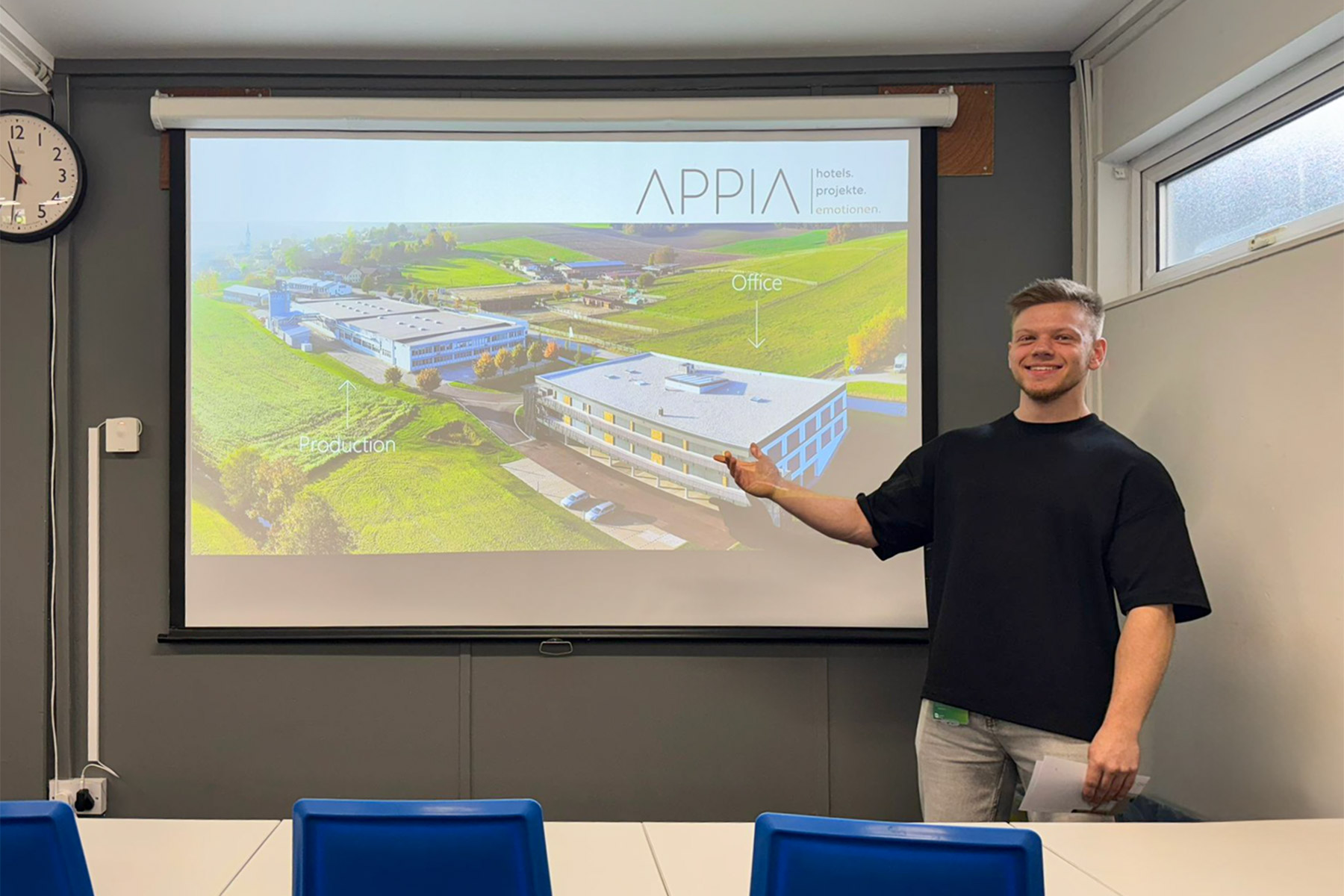 Mündliche englische Prüfung und Firmenvorstellung APPIA Contract GmbH in Dublin
