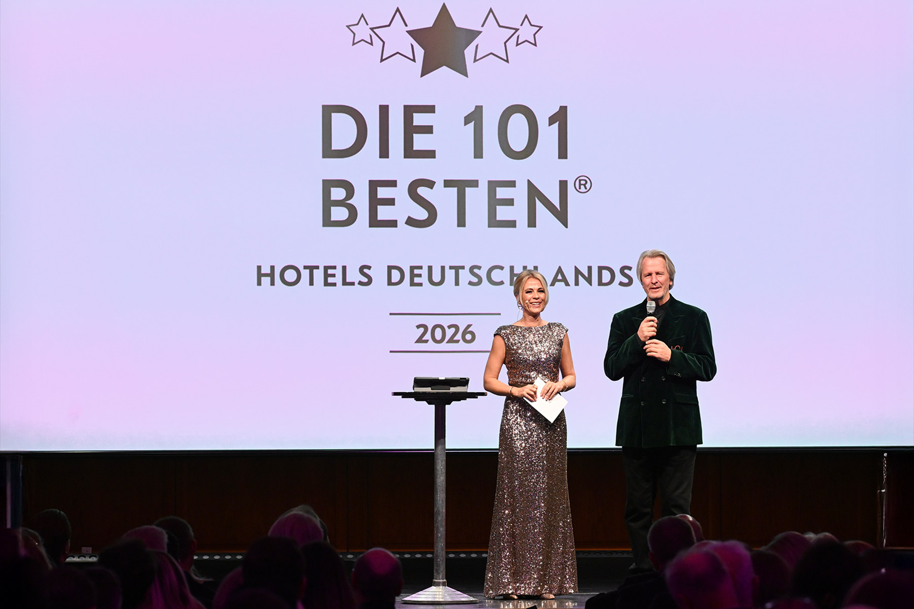 Moderatorenteam bei Die 101 besten Hotels Deutschlands