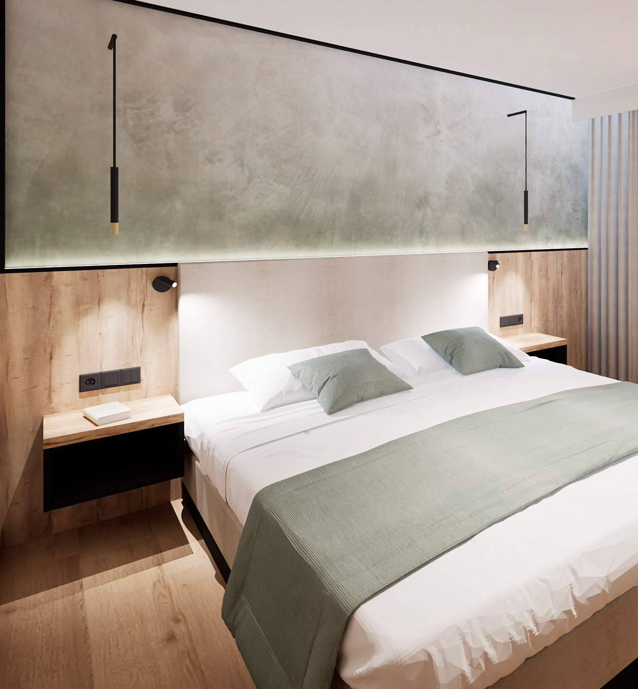 Innenarchitektur Projekt von Appia in Fremdingen mit natürlichen Farbtönen