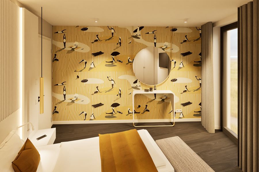 Zimmeransicht im Hotel D&uuml;nenkrone in List