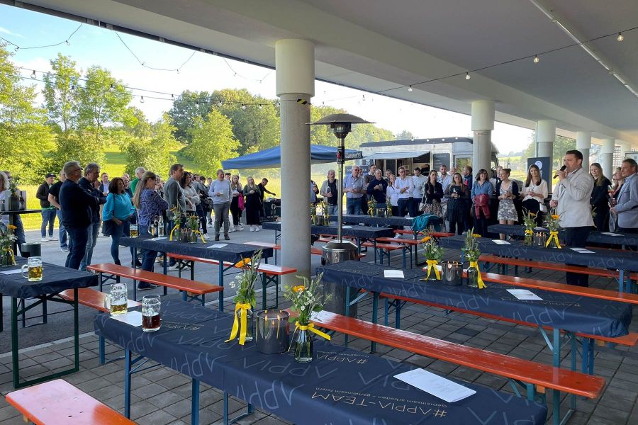 Appia feiert am Mitarbeiter-Sommerfest