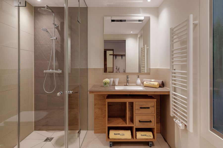 Hotelbadezimmer Forster am See barrierefrei