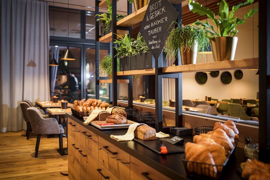 Frühstückstheke im Park Hotel Hagenberg