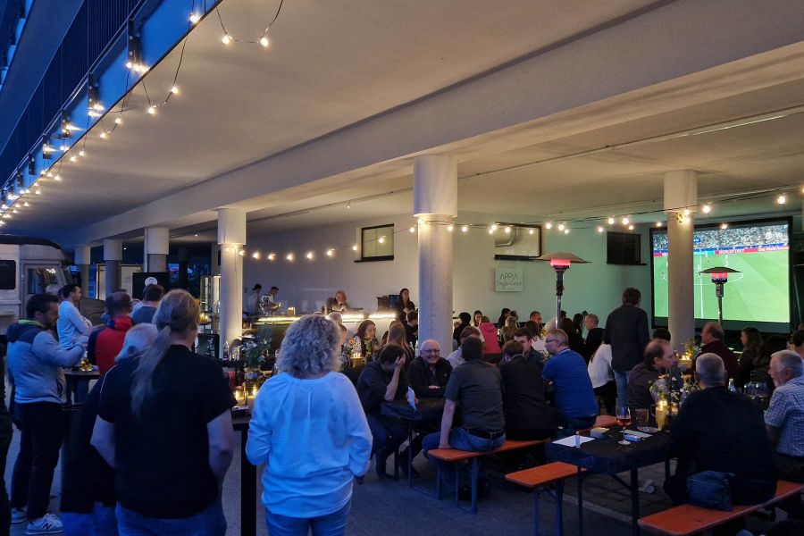 EM-Spiel Public Viewing