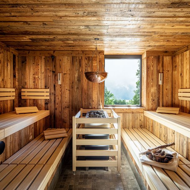 Wellness Architektur Sauna