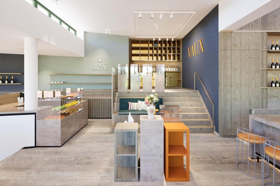 Interior Design von Appia für den VAUX Concept Store in Eltville am Rhein