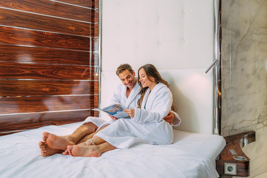 Zimmer Yachtkabine im Hotel Victory Therme Erding