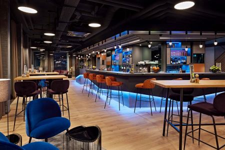 Interior Design der Hotelbar