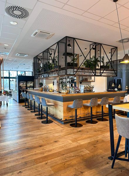 Bar im Restaurant des Parkhotel Hagenberg